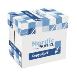 Kopieringspapper Nordic Office A4 80g Xpressbox, ohålat, 2500 ark