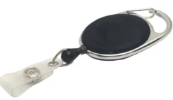 Korthållare Jojo CardKeep Yoyo Design, svart, 80 cm lina, 10 st