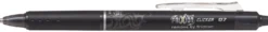 Kulpatron Pilot Frixion Clicker/LX, svart, 0,7 mm, 3 st