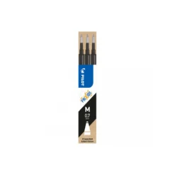 Kulpatron Pilot Frixion Clicker/LX, svart, 0,7 mm, 3 st