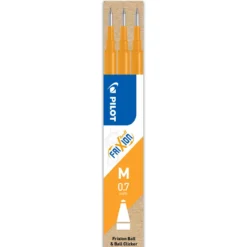 Kulpatron Pilot Frixion Clicker 0,7 mm, apricot orange, 3 st