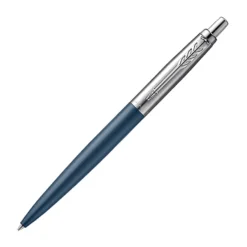 Kulpenna Parker Jotter XL, rostfritt stål, medium, blå