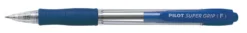 Kulpenna Pilot Super Grip F, blå, 0,7 mm, klickmekanism