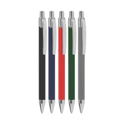 Kulspetspenna Ballograf Rondo, sorterade färger, blått bläck, 1,0 mm