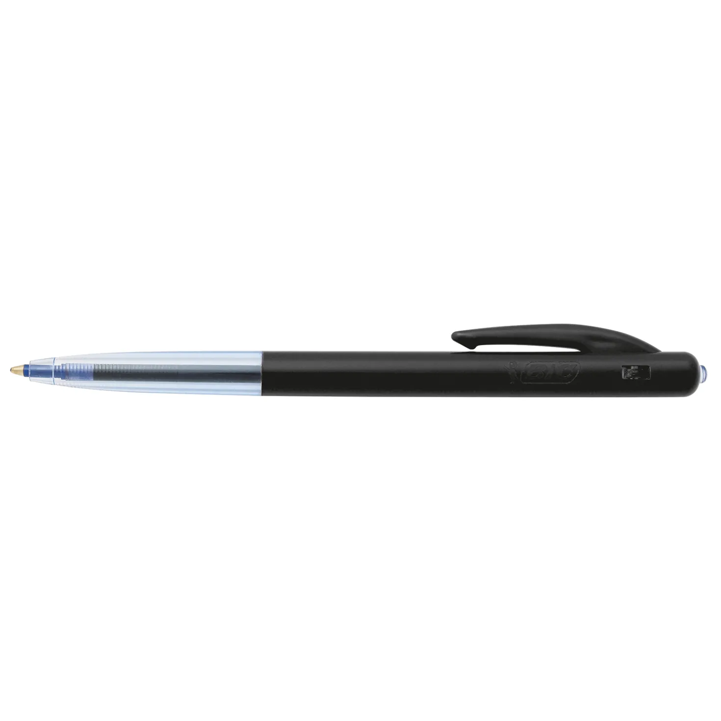 Kulspetspenna Bic M10 Clic, svart, 1 mm spetsbredd