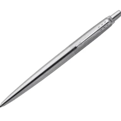 Kulspetspenna Parker Jotter M Steel, silver, blå patron