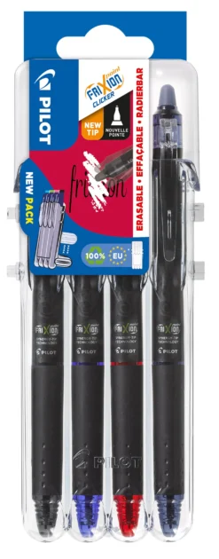 Kulspetspenna Pilot Frixion Point Clicker, raderbar, 0,5 mm