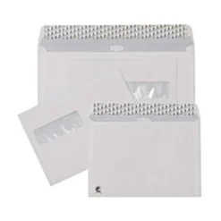 Kuvert C5 Mailman Stripseal, vit, 500 st