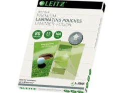 Lamineringsficka Leitz ILam A5, 80 mic, glansig, 100 st