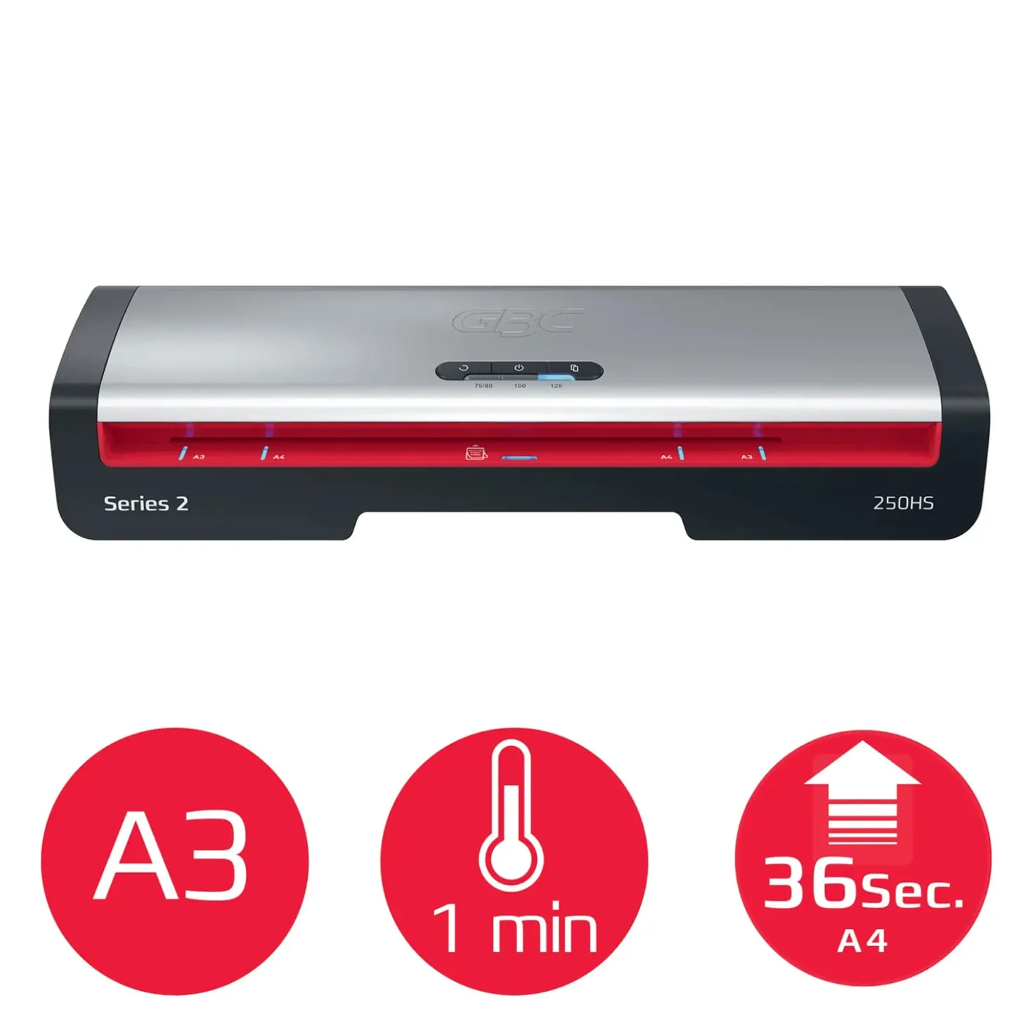 Lamineringsmaskin GBC 250HS Series 2, A3, 75-125 mikron
