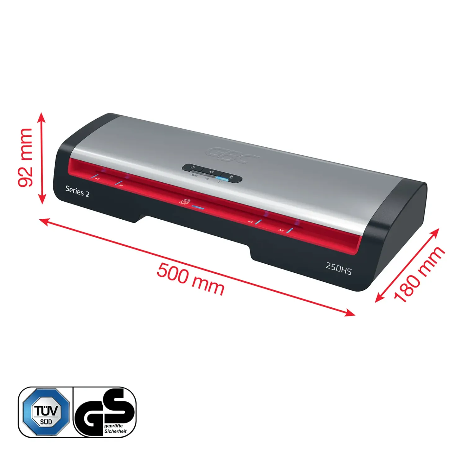 Lamineringsmaskin GBC 250HS Series 2, A3, 75-125 mikron