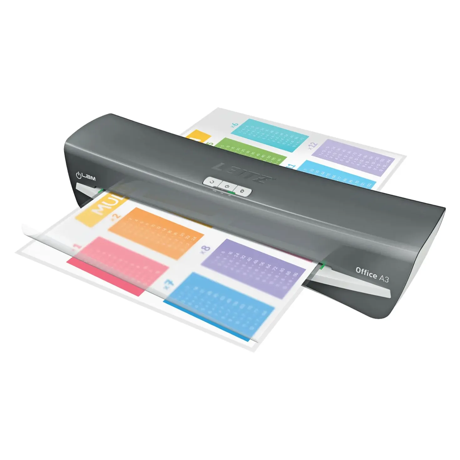 Lamineringsmaskin Leitz iLAM Office A3, silver, 1 min uppvärmning