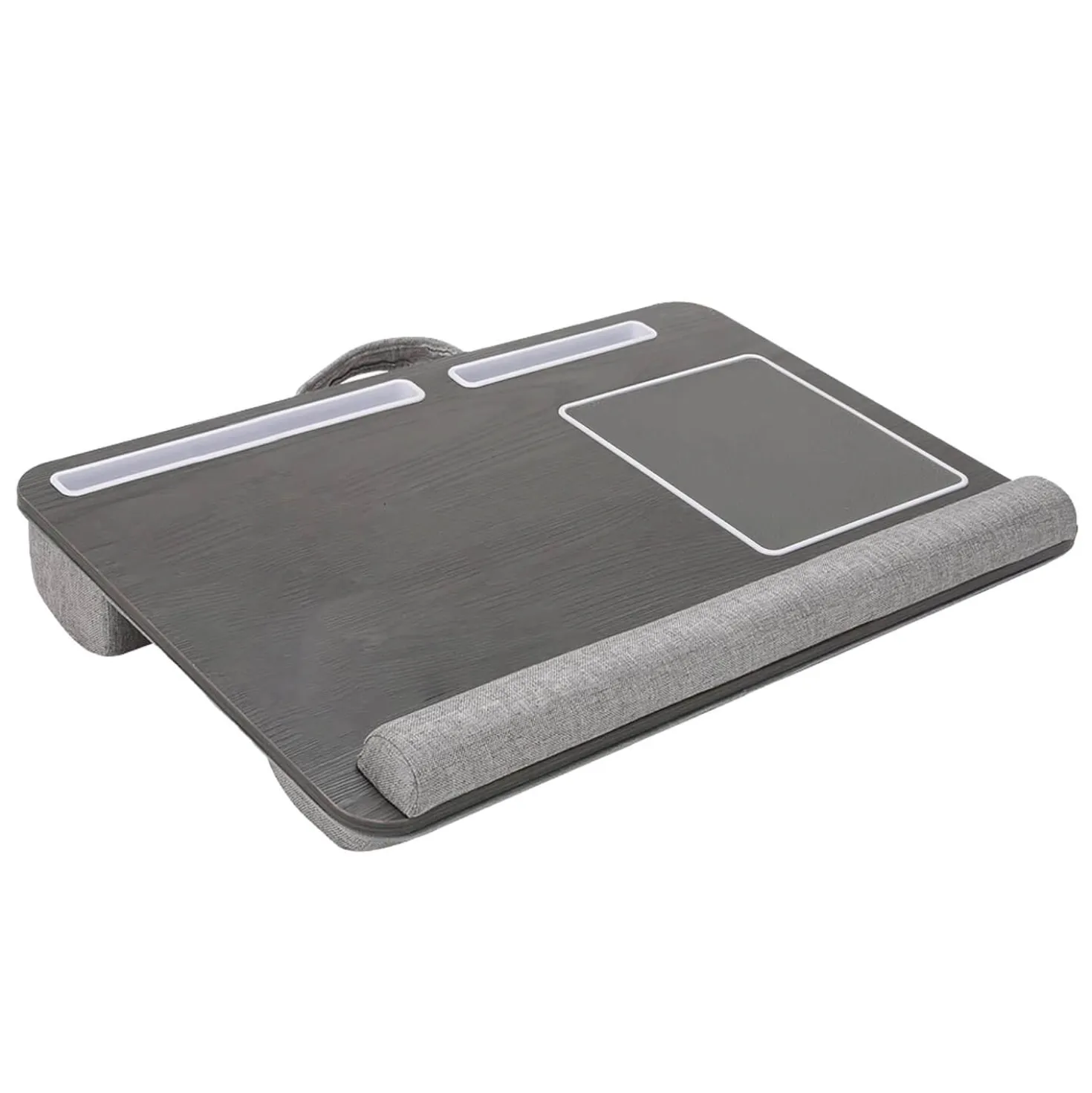 Laptopställ Desire2 Knät Högerhänt, minnesskum, grå