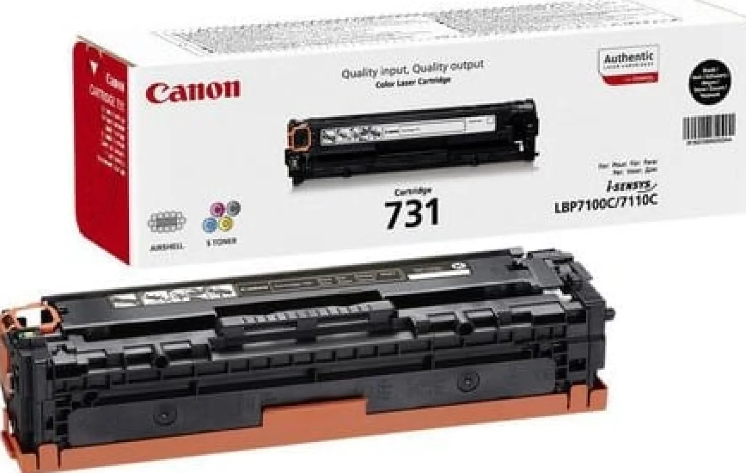 Lasertoner Canon CRG731 Svart