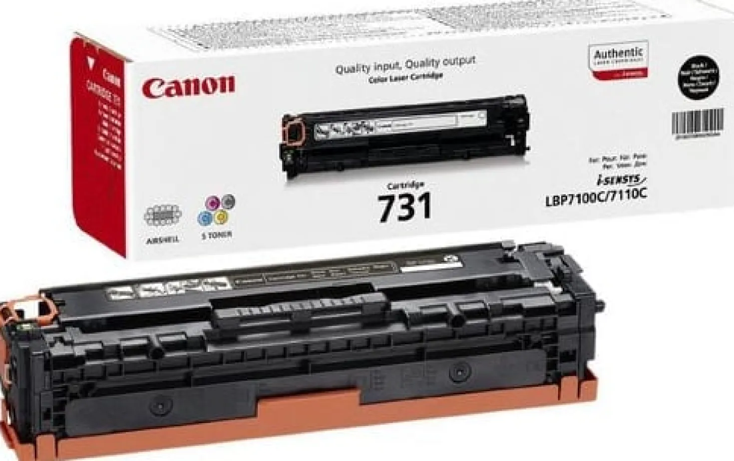 Lasertoner Canon CRG731 Svart High Capacity