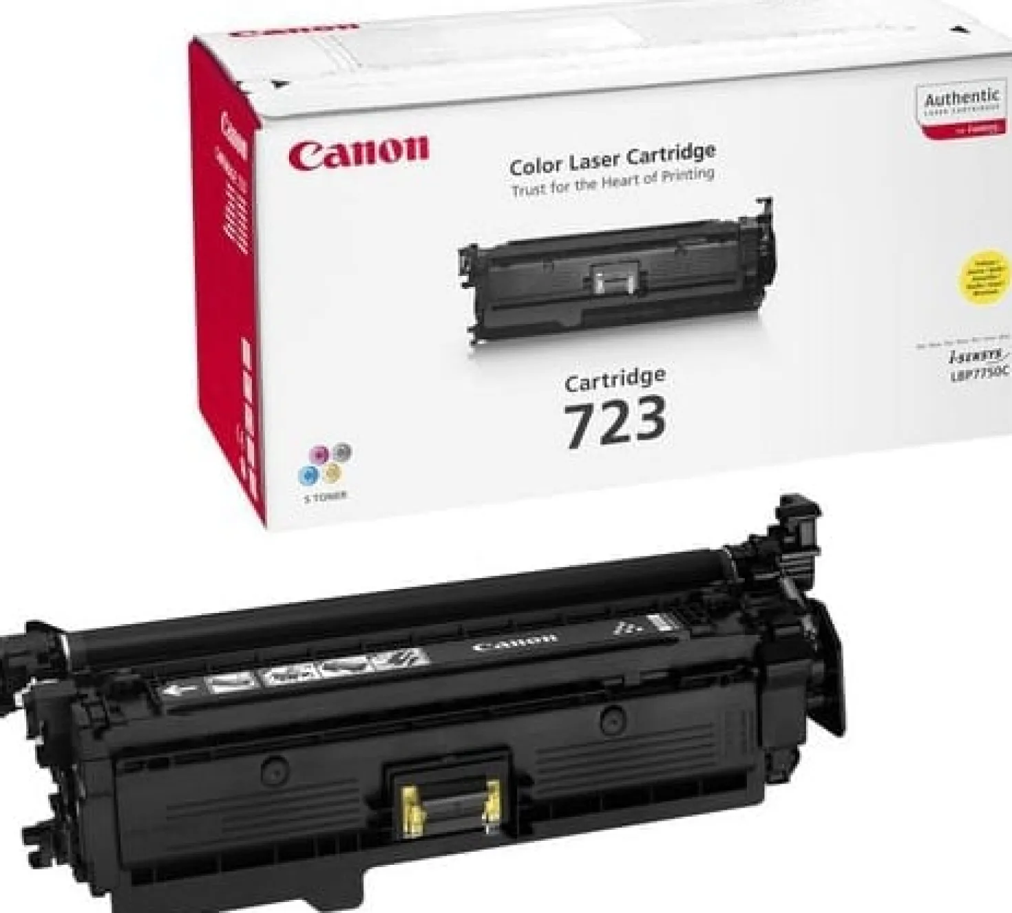 Lasertoner Canon 723 Gul