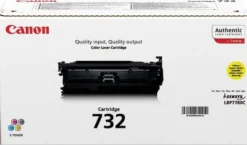 Lasertoner Canon 732 Gul