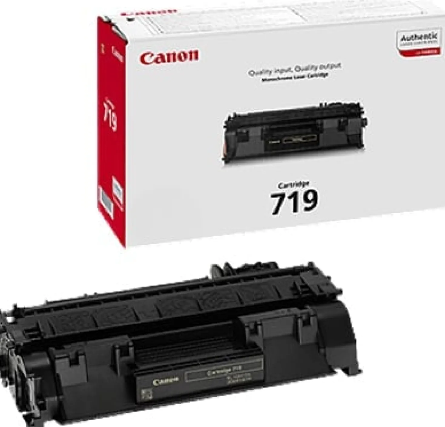 Lasertoner Canon Svart 719H