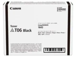 Lasertoner Canon T06-BK Svart, original