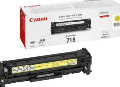 Lasertoner Canon 718Y Gul
