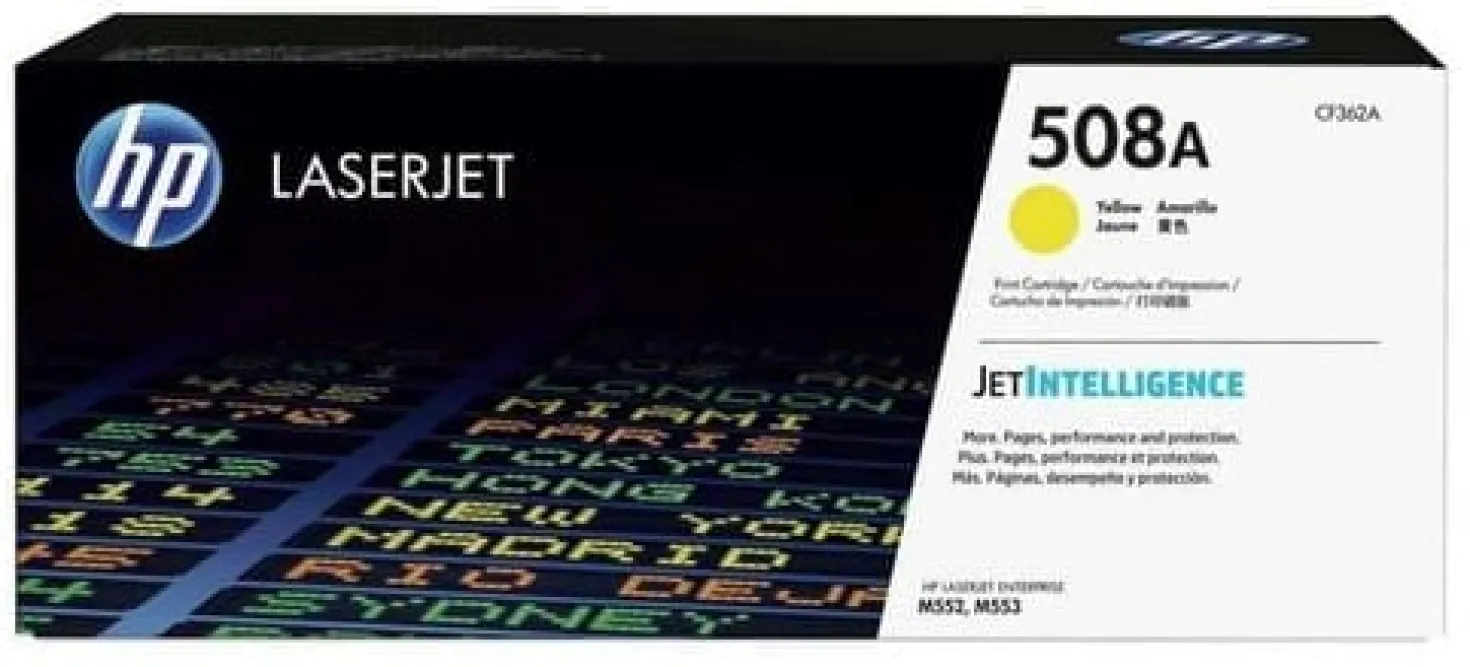Lasertoner HP 508A CF362A gul