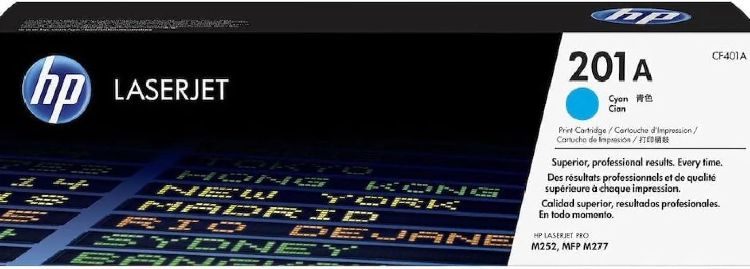 Lasertoner HP 201A cyan