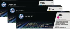 Lasertoner HP 131A cyan/magenta/gul Multipack