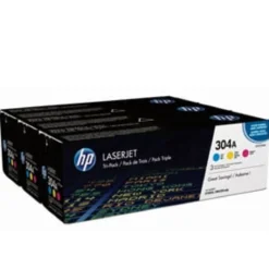 Lasertoner HP 304A cyan/magenta/gul Multipack