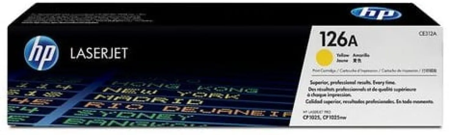 Lasertoner HP 126A gul