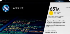 Lasertoner HP 651A gul