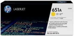 Lasertoner HP 651A gul