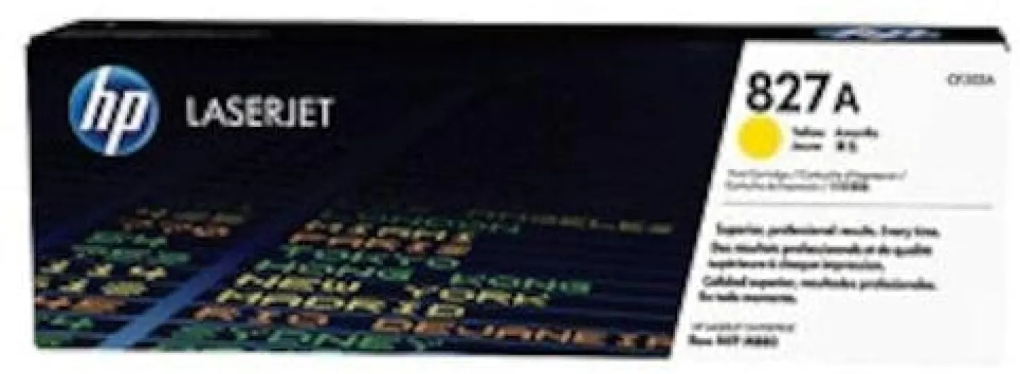 Lasertoner HP 827A gul
