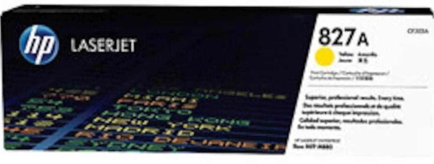 Lasertoner HP 827A gul