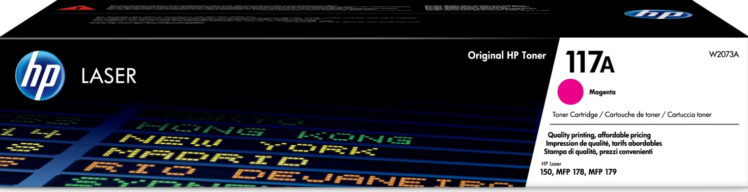 Lasertoner HP 117A magenta