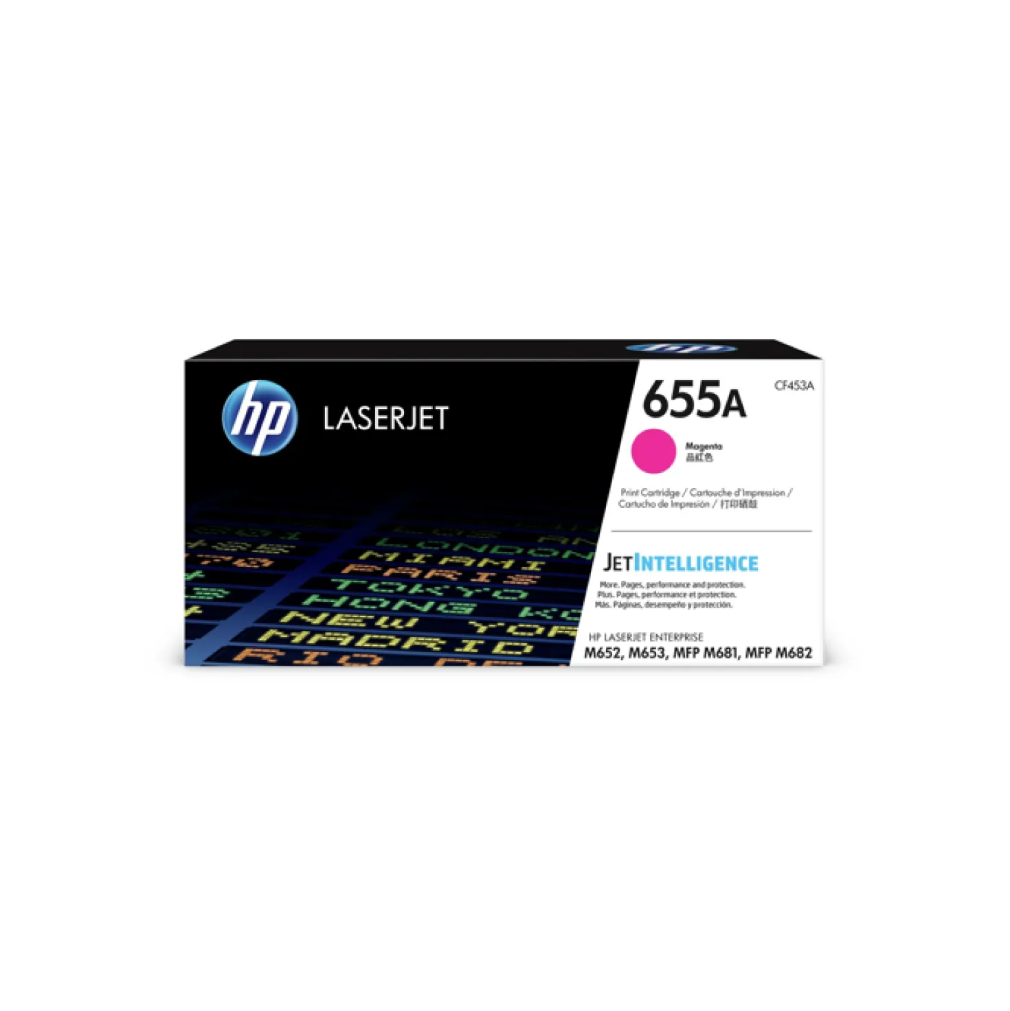 Lasertoner HP 655A M681/M682-serien magenta