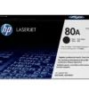 Lasertoner HP 80A svart