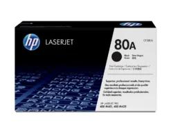 Lasertoner HP 80A svart
