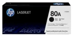 Lasertoner HP 80A svart