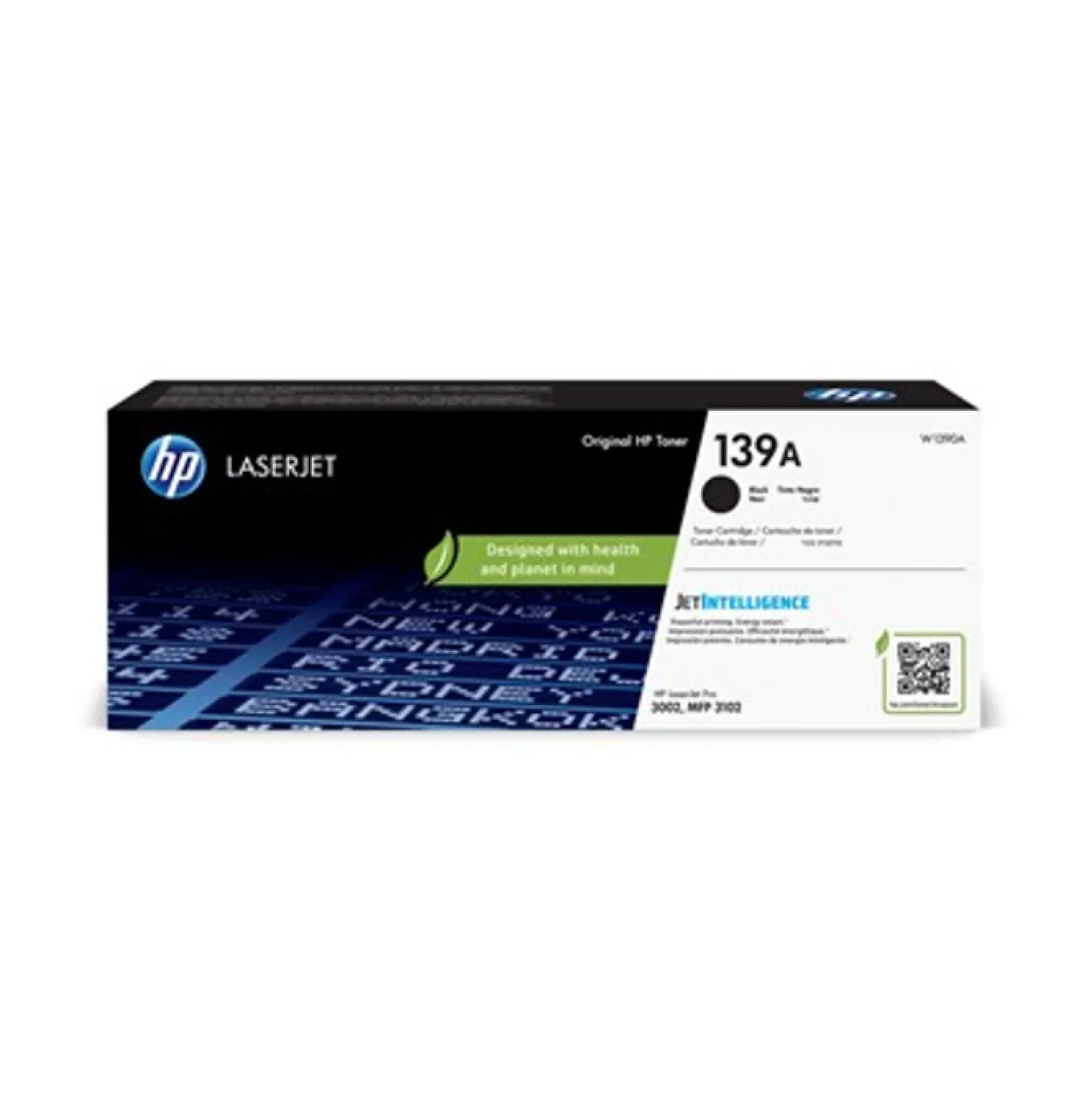 Lasertoner HP 139A svart