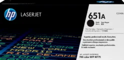 Lasertoner HP 651A svart