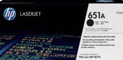 Lasertoner HP 651A svart