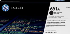 Lasertoner HP 651A svart