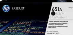 Lasertoner HP 651A svart