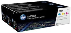 Lasertoner Hp 128A Tri-pack Cyan, Yellow, magenta