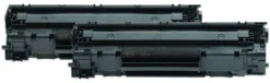 Lasertoner HP CB436AD 36A Svart Dualpack