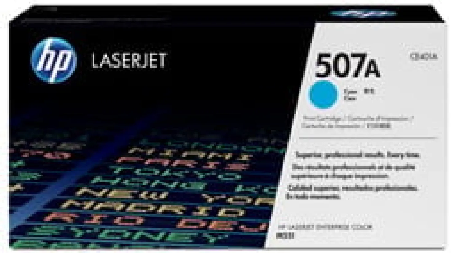 Lasertoner HP CE401A/507A cyan
