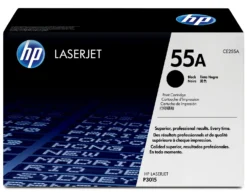Lasertoner HP CE255A 55A svart