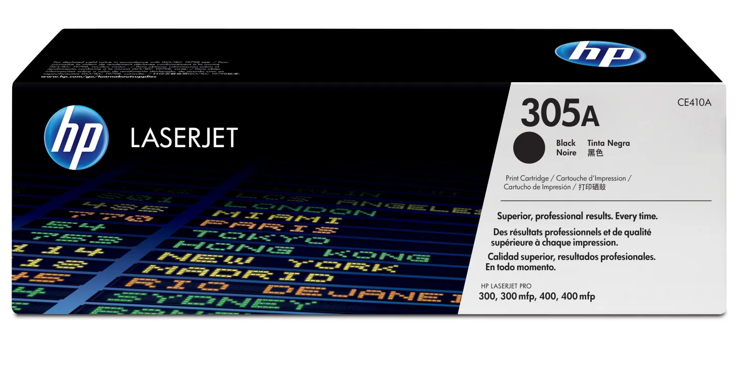 Lasertoner HP CE410A/305A svart