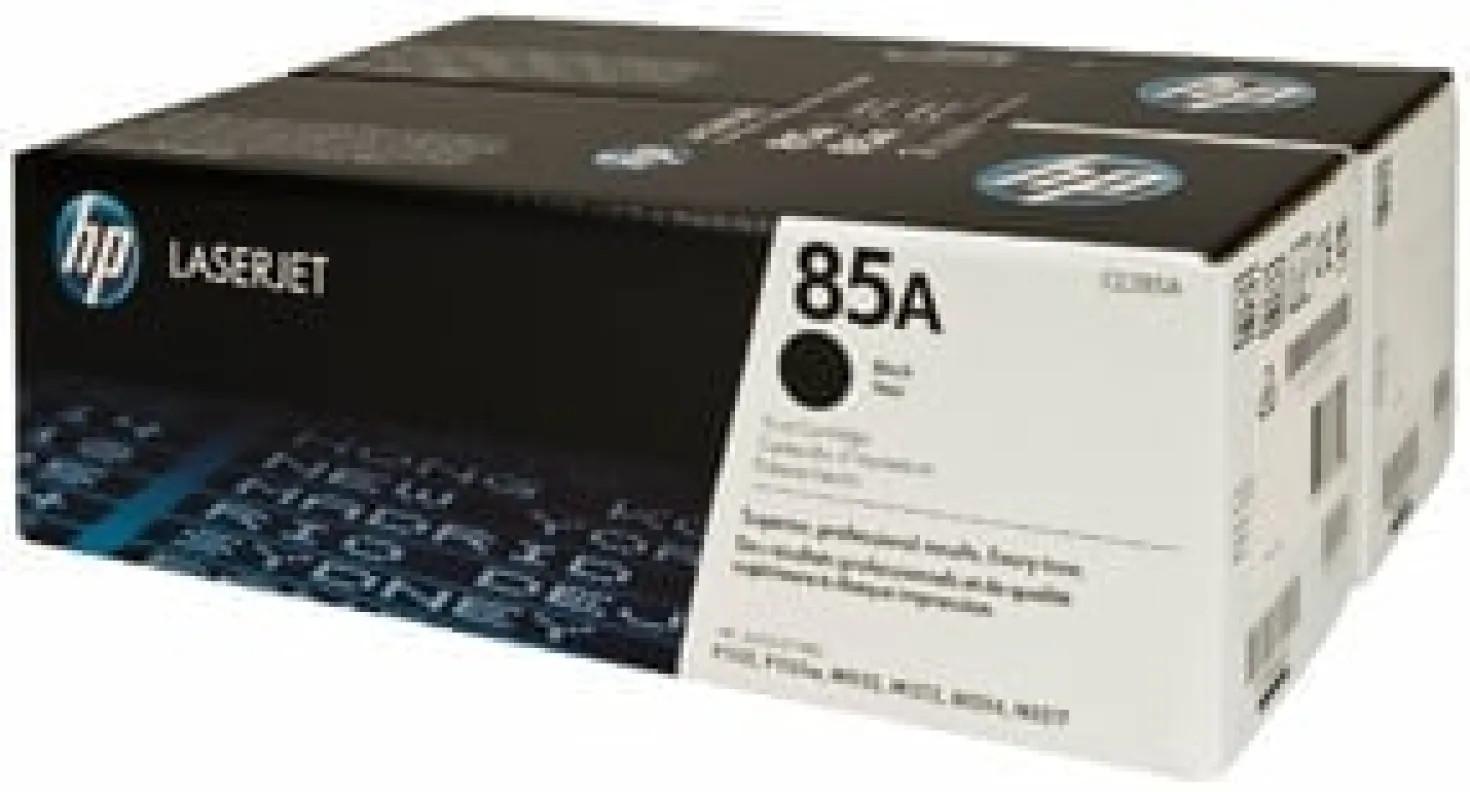 Lasertoner HP CE285AD 85A Svart twinpack