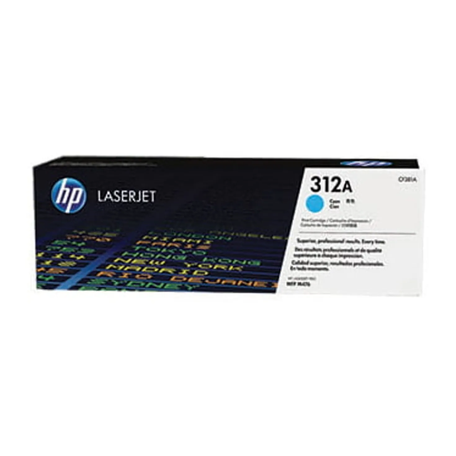 Lasertoner HP CF381A/312A cyan